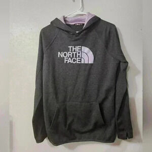 The north face purple and gray hoodie!